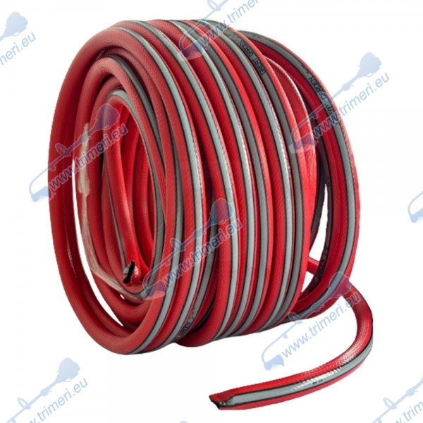 Градински трислоен маркуч 1/2", 50 м, Great Garden Red